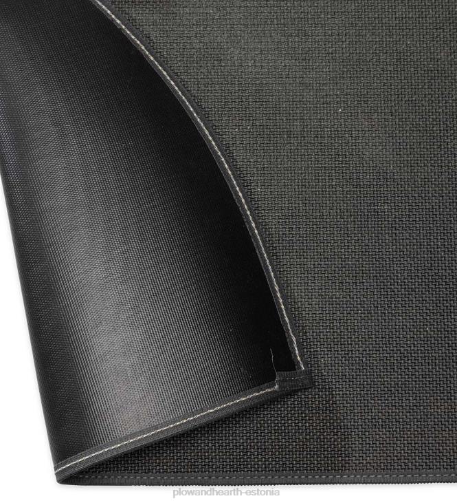 tarvikud 820L2801 tulekindel klaaskiust poolümmargune vaip Plow & Hearth