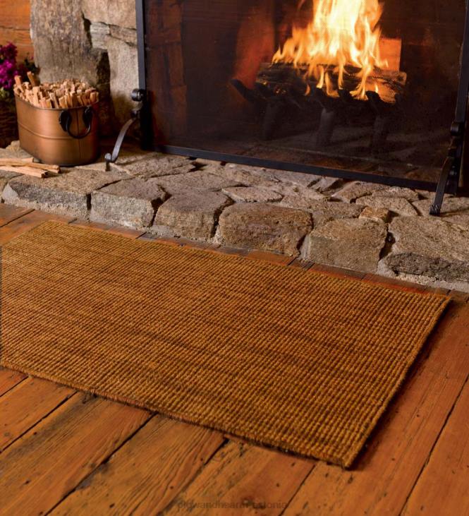 tarvikud 820L2803 villasegu daltoni vaip, 2' x 3'6 - paprika Plow & Hearth