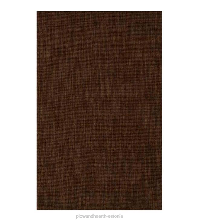 tarvikud 820L2804 villasegu daltoni vaip, 3'6 x 5'6 - šokolaad Plow & Hearth