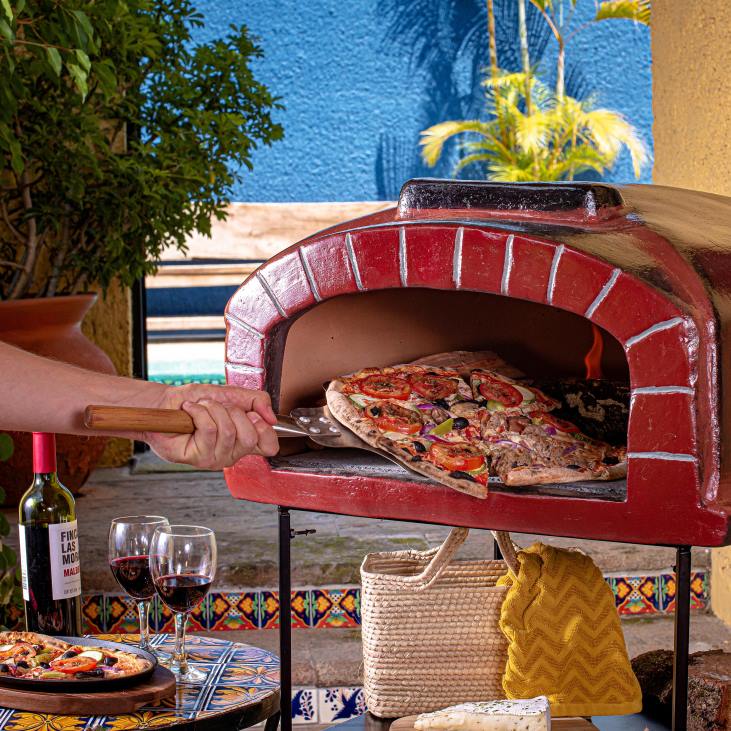 tarvikud 820L2948 talavera veini vesuuvi pitsaahi Plow & Hearth