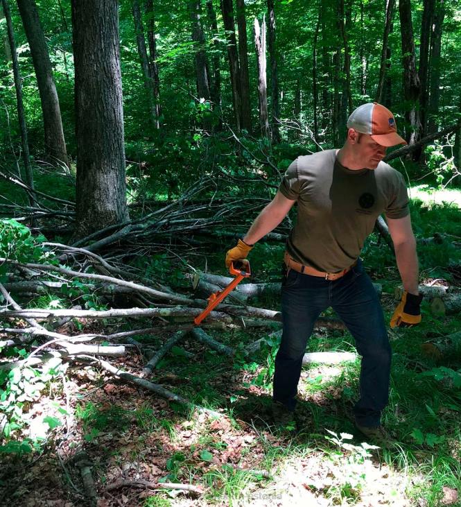 tarvikud 820L2959 ergonoomiline kolm-ühes metsatööriist Plow & Hearth