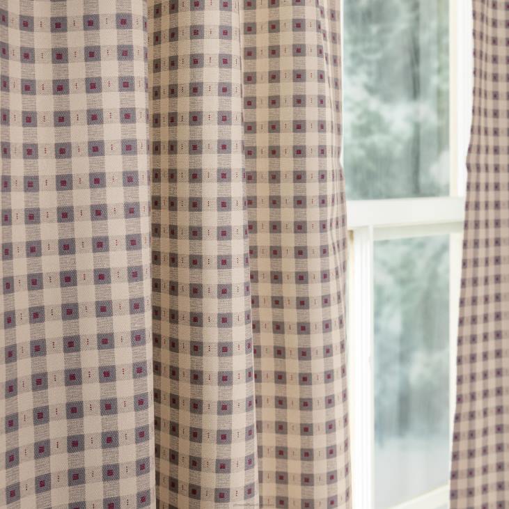 majatarbed 820L2551 termoloogiline matt isoleeritud varras-tasku puuvillakardina paarid Plow & Hearth