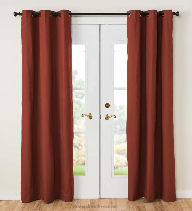 majatarbed 820L2553 termoloogilised energiasäästlikud isolatsiooniga tugevad tihendiga kardinad Plow & Hearth