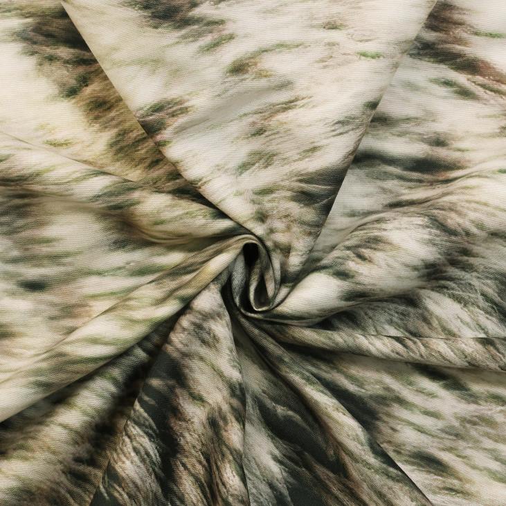 majatarbed 820L2592 Loodusest inspireeritud fotoreaalsed varrastega taskukardinapaneelid – karu stseen – 52 x 84 Plow & Hearth