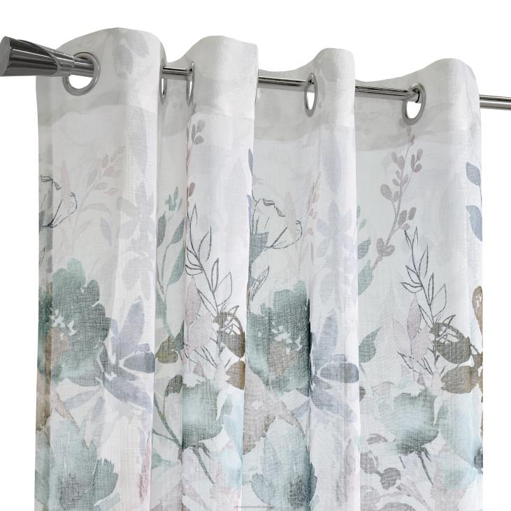 majatarbed 820L2596 poolläbipaistev flora läbiviiguga ülemine paneel – spaaroheline – 52 x 84 Plow & Hearth