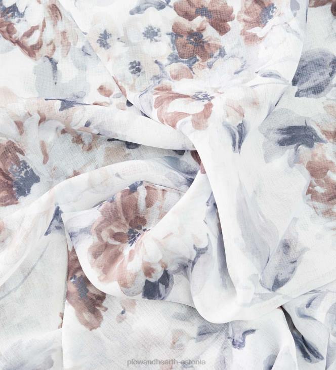 majatarbed 820L2600 kapriissed läbipaistvad varrastega taskupaneelkardinad ja valance Plow & Hearth