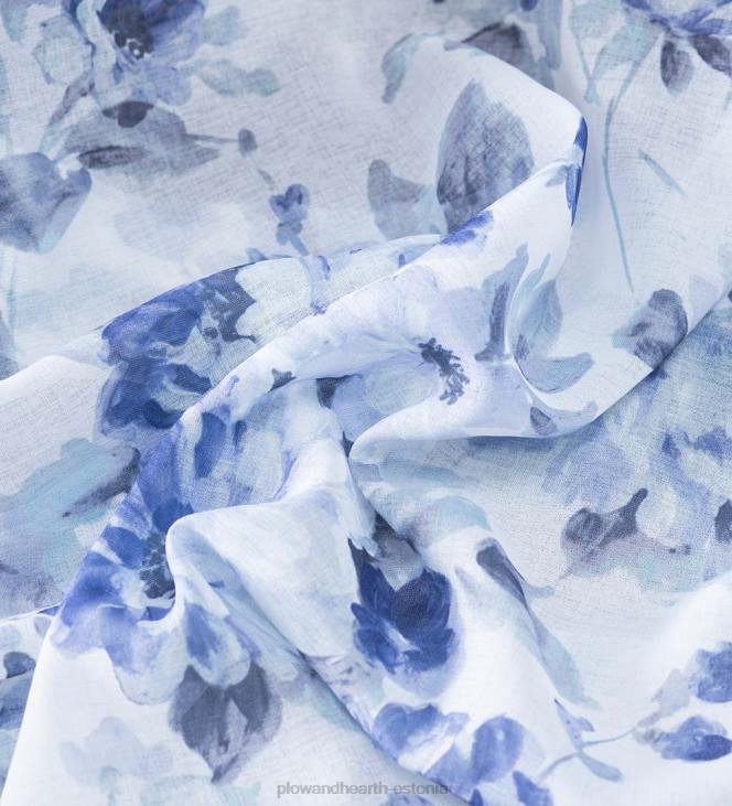 majatarbed 820L2600 kapriissed läbipaistvad varrastega taskupaneelkardinad ja valance Plow & Hearth