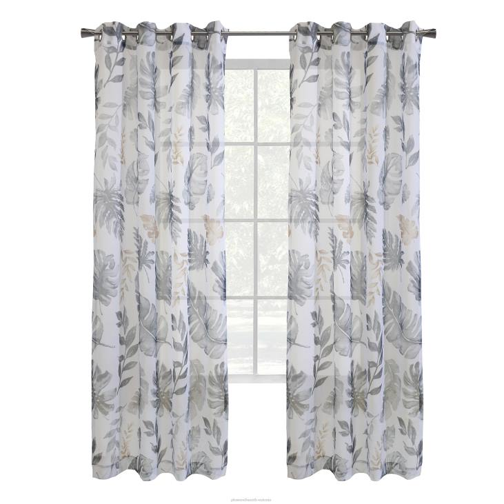 majatarbed 820L2601 ella lilledega läbipaistev ülemine paneel – taupe – 52 x 84 Plow & Hearth