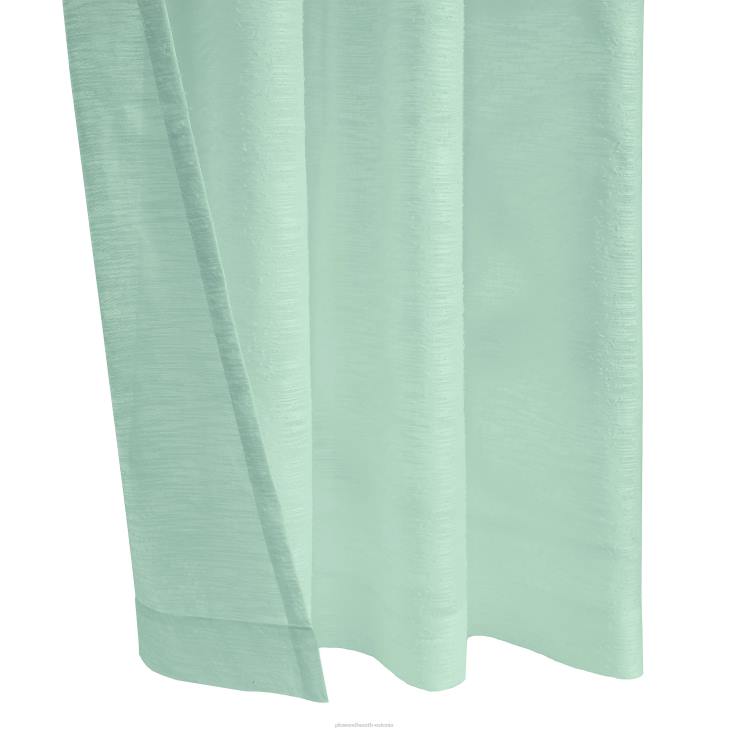 majatarbed 820L2609 Smirgel läbipaistva tihendiga ülemine kardinapaneel - helehall - 52 x 108 Plow & Hearth