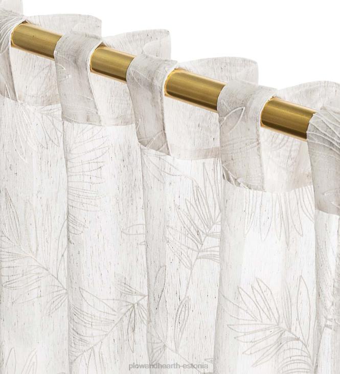 majatarbed 820L2610 läbipaistvad lehtkardinad Plow & Hearth