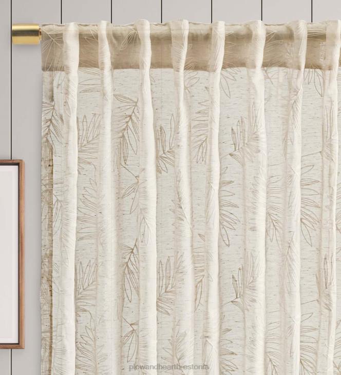 majatarbed 820L2610 läbipaistvad lehtkardinad Plow & Hearth