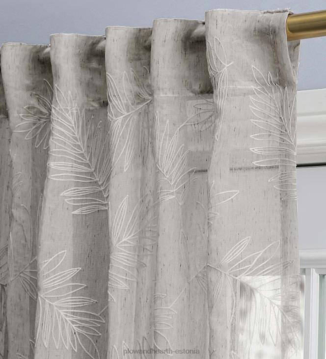 majatarbed 820L2610 läbipaistvad lehtkardinad Plow & Hearth