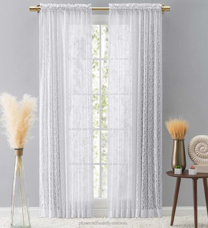 majatarbed 820L2614 kootud pitsist kardinad Plow & Hearth