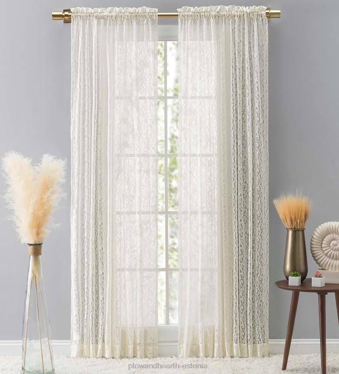 majatarbed 820L2614 kootud pitsist kardinad Plow & Hearth