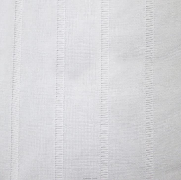 majatarbed 820L2617 Brielle triibuga läbipaistev ülemine läbipaistev paneel - valge - 52 x 95 Plow & Hearth