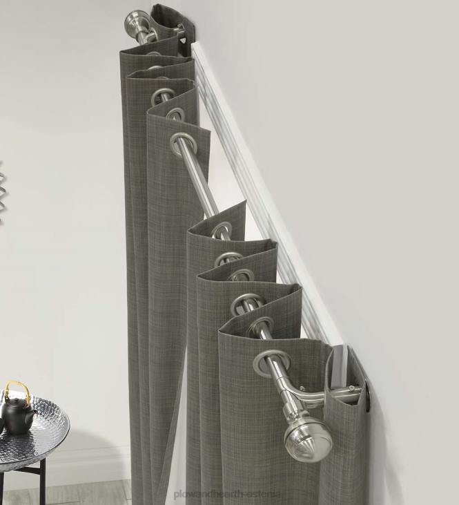 majatarbed 820L2130 thermaplus pimendavad reguleeritavad rõngastihendiga kardinapuud Plow & Hearth