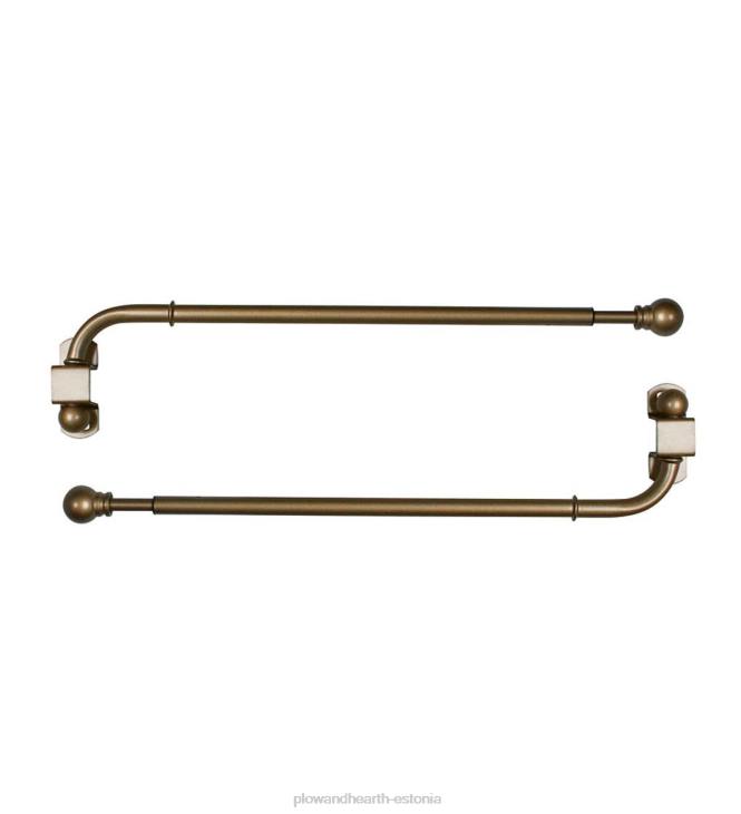 majatarbed 820L2636 reguleeritav terasest õõtshoova kardinapuu komplekt Plow & Hearth