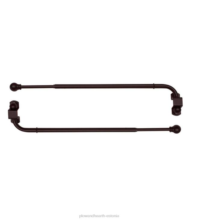 majatarbed 820L2636 reguleeritav terasest õõtshoova kardinapuu komplekt Plow & Hearth