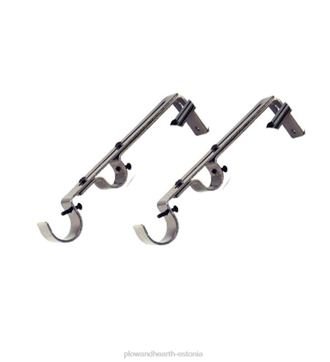 majatarbed 820L2637 topeltvardad klambrid, paar - espresso Plow & Hearth