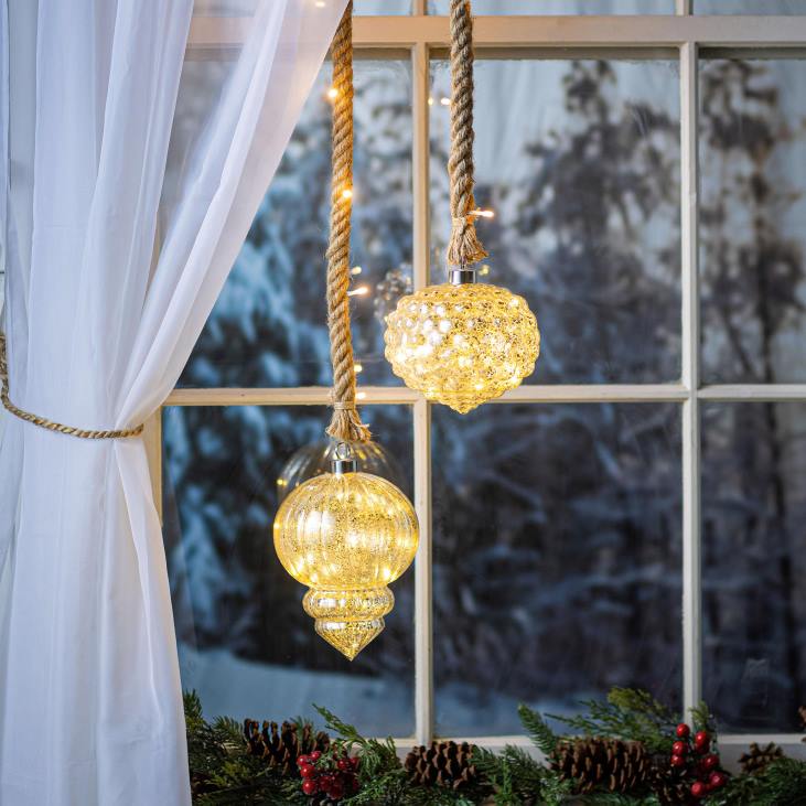 majatarbed 820L2323 rippklaasist lõplik ornament valgus Plow & Hearth