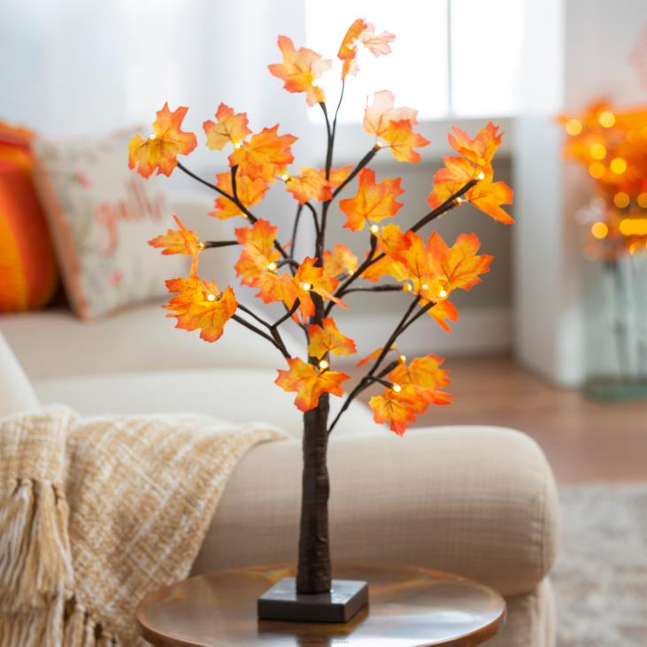 majatarbed 820L2348 sise-/välivalgustusega laudvahtrapuu 24 tulega Plow & Hearth