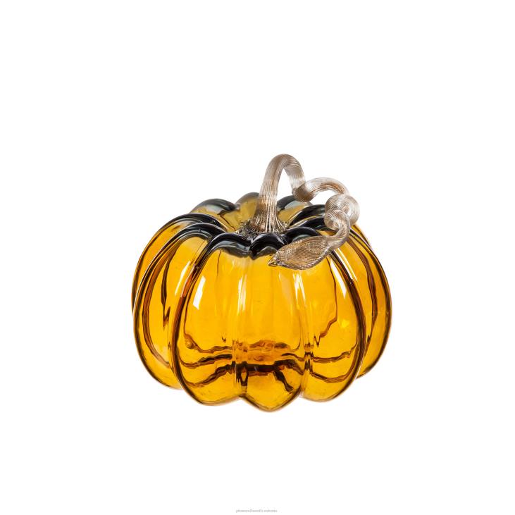 majatarbed 820L2359 klaasist kõrvitsa lauakaunistus, komplektis 4 Plow & Hearth