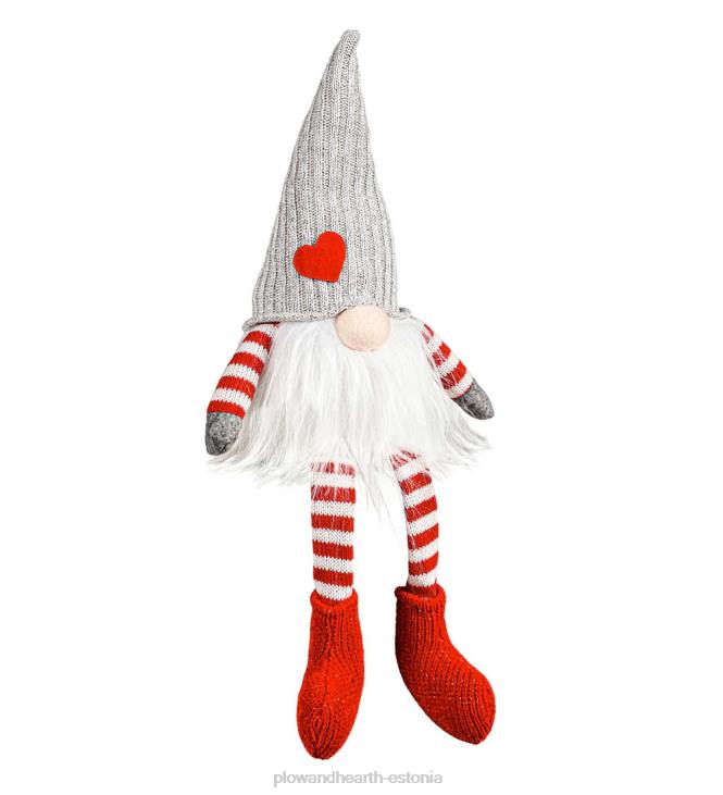 majatarbed 820L2389 valgustatud rippuvate jalgadega valentinipäeva päkapikud, 2 tk Plow & Hearth