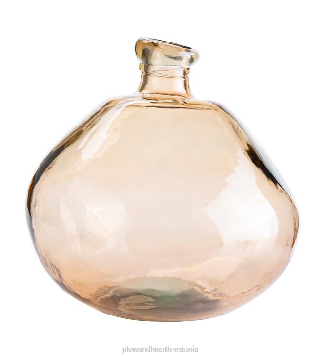 majatarbed 820L2393 suitsusinine taaskasutatud klaasist õhupallivaas Plow & Hearth