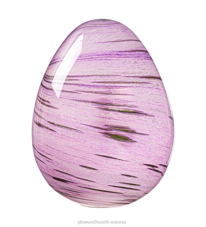 majatarbed 820L2402 värvilised klaasist lihavõttemunad, komplektis 4 Plow & Hearth