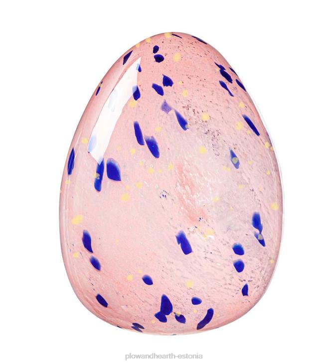 majatarbed 820L2402 värvilised klaasist lihavõttemunad, komplektis 4 Plow & Hearth