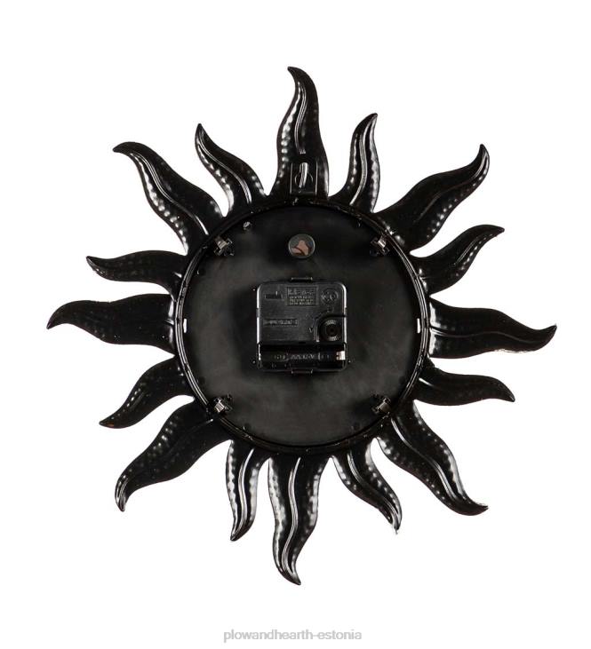 majatarbed 820L2414 päikesekujuline metallist seinakell Plow & Hearth