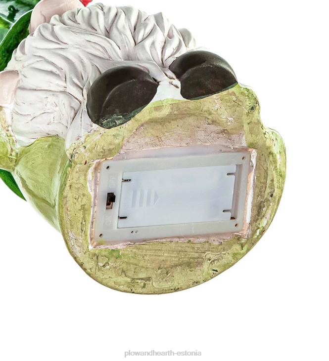 majatarbed 820L2425 valgustatud keraamilised kaktuspäkapikud, komplektis 2 Plow & Hearth