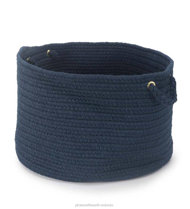 majatarbed 820L2487 punutud polypro roanoke korv sangadega - must multi Plow & Hearth