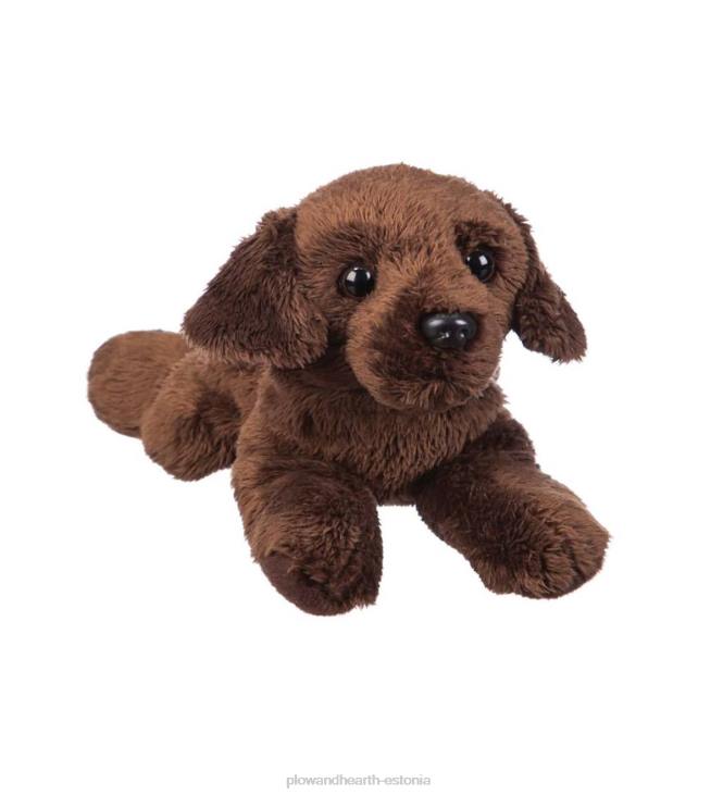 majatarbed 820L3095 šokolaadilabori plüüsist täidetud oakott Plow & Hearth