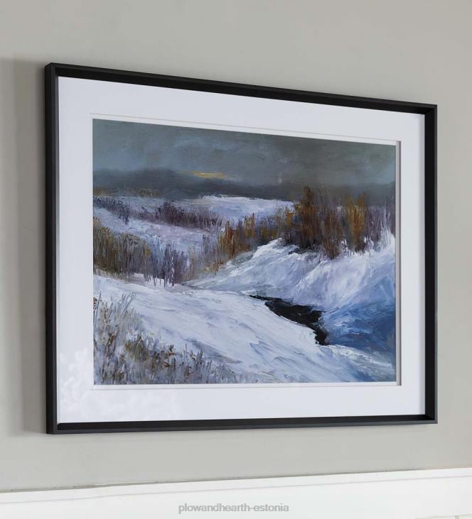 majatarbed 820L2512 värske lume raamitud seinamaaling Plow & Hearth