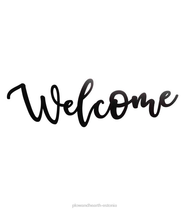 majatarbed 820L2529 skripti stiilis tervitusmärk Plow & Hearth