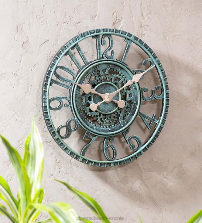 majatarbed 820L2533 sise-/välisvaigust seinakell Plow & Hearth