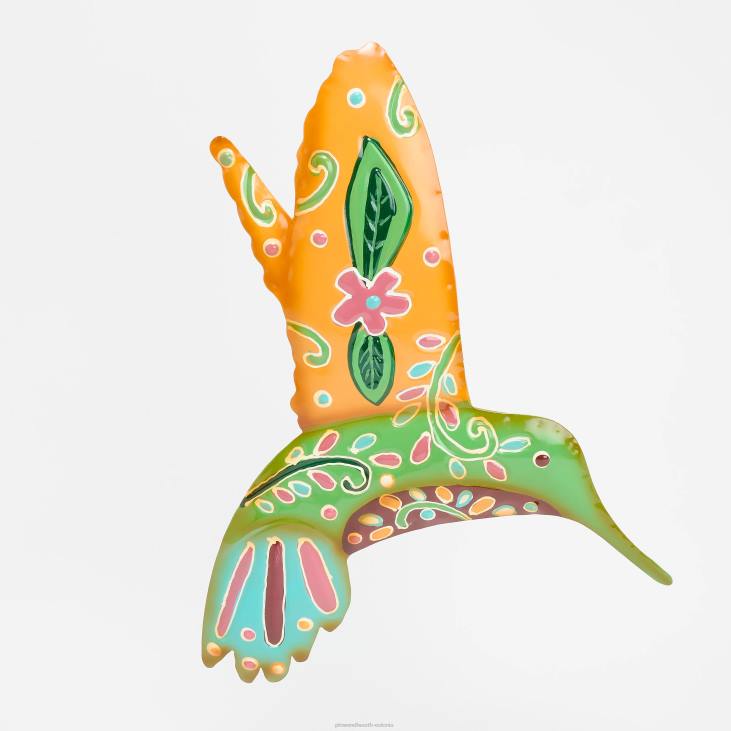 majatarbed 820L306 sise-/väljas talavera koolibri seinakunst Plow & Hearth