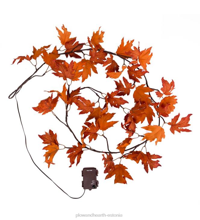 majatarbed 820L2499 sise-/välivalgustusega vahtralehe vanik 24 tulega Plow & Hearth