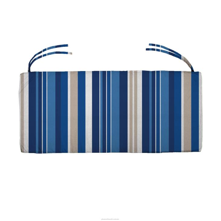 majatarbed 820L1189 polüestrist klassikaline kiige-/pingipadi, 36 x 16 x 3 - lilleline sketch põsepuna Plow & Hearth