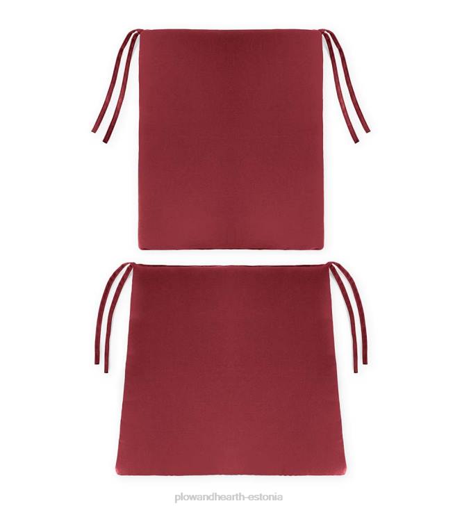 majatarbed 820L1193 polüestrist klassikalised lipsudega kiiktoolipadjad - lilleline sketch põsepuna Plow & Hearth