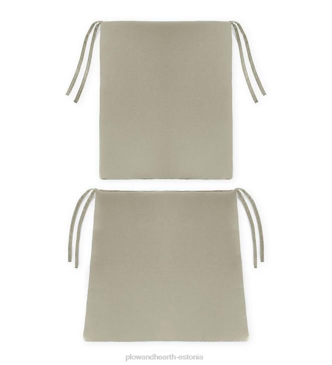 majatarbed 820L1193 polüestrist klassikalised lipsudega kiiktoolipadjad - lilleline sketch põsepuna Plow & Hearth