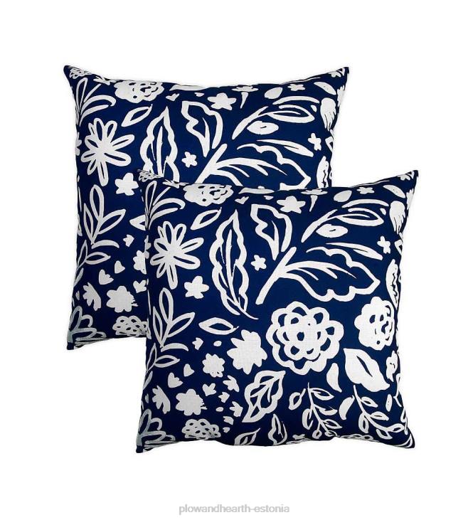 majatarbed 820L1198 asenduspadjad nööriga võrkkiige kiige jaoks, komplektis 2 - lehed Plow & Hearth