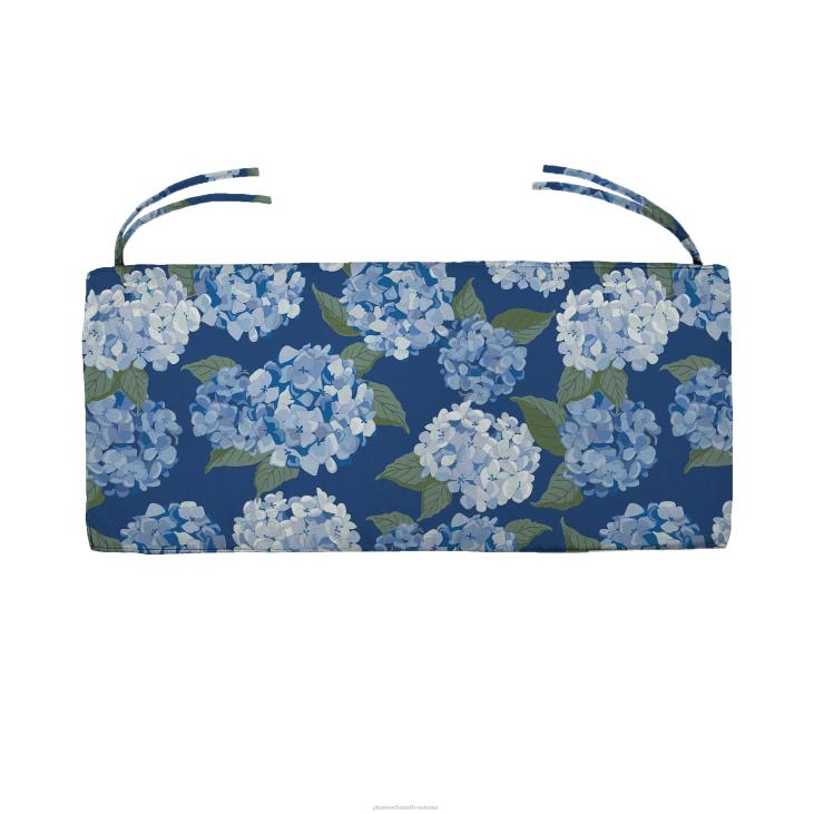 majatarbed 820L1200 klassikaline lipsudega kiige-/pingipadi, 59 x 16 x 3 - sinine taevahortensia Plow & Hearth