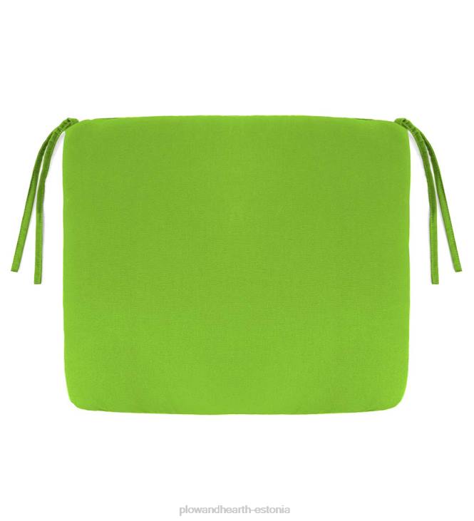 majatarbed 820L1215 polüestrist klassikalised lipsudega toolipadjad, 19 3/4 x 17 1/2 x 3 - metsaroheline Plow & Hearth