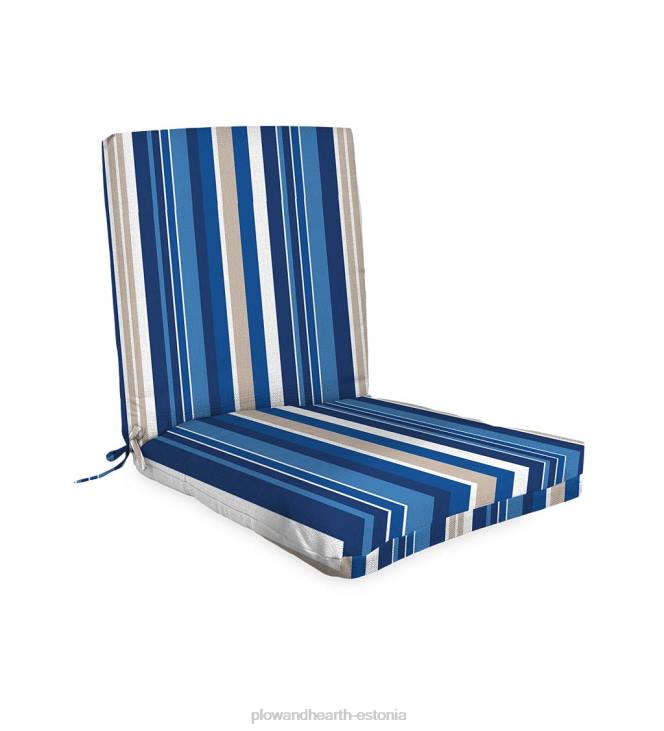 majatarbed 820L3210 polüestrist klassikalised toolipadjad, hingedega disain koos sidemetega Plow & Hearth