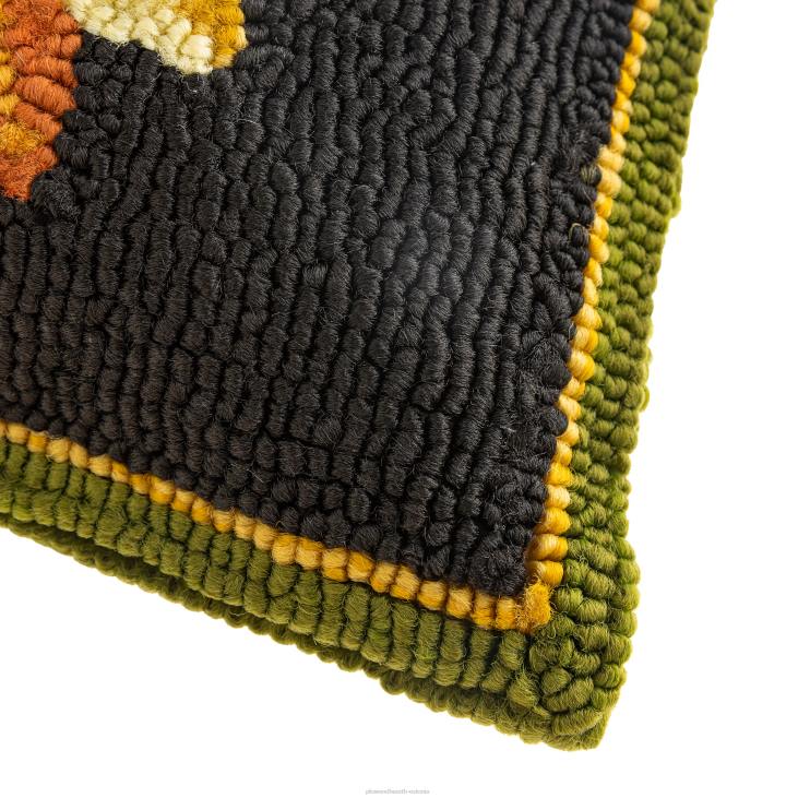 majatarbed 820L1227 sise-/väljas päevalilleväljad käsitsi konksuga polüpropüleenist padi Plow & Hearth