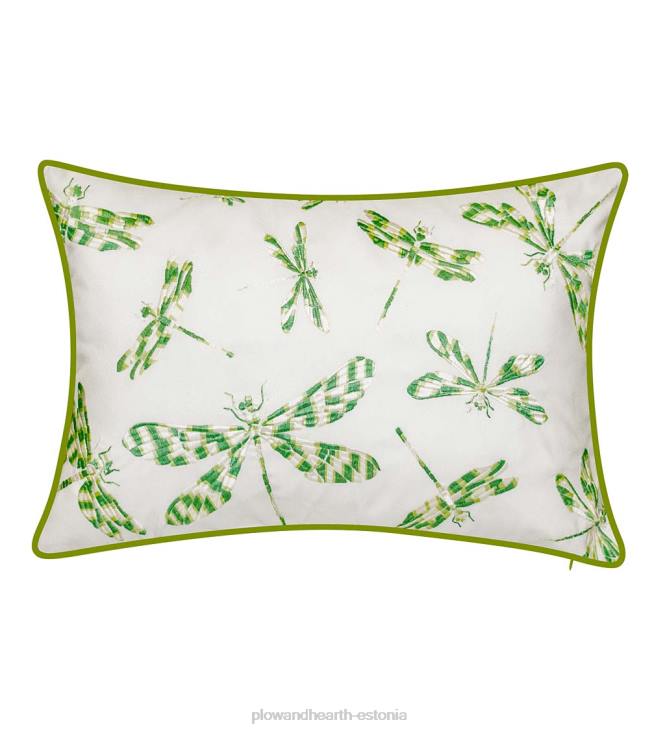 majatarbed 820L1252 sise-/väljas tikitud kiiliga nimmepadi - tumesinine Plow & Hearth