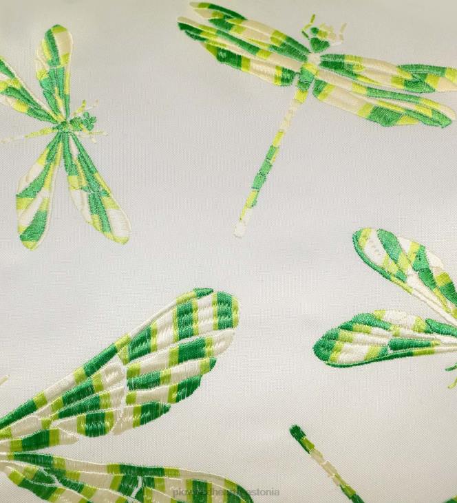 majatarbed 820L1252 sise-/väljas tikitud kiiliga nimmepadi - tumesinine Plow & Hearth