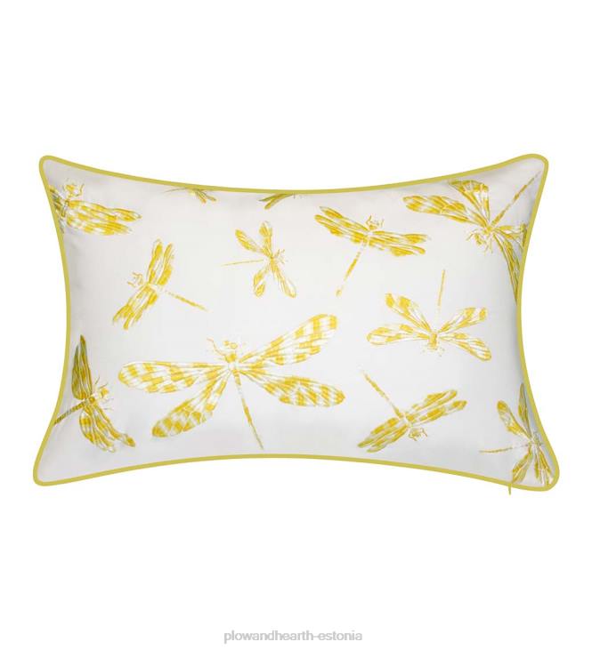 majatarbed 820L1252 sise-/väljas tikitud kiiliga nimmepadi - tumesinine Plow & Hearth